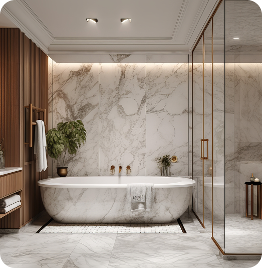 bathroom installation